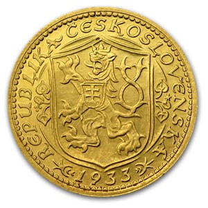 Czechoslovakia Gold 1 Dukat (Random) AU-BU Czechoslovakia Gold 1 Dukat (Random) AU-BU